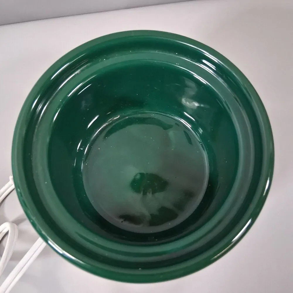Rival 3206 Potpourri Crock‎ Electric Christmas Tree Hunter Green USA Vintage